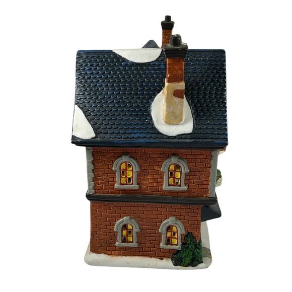 Holiday Time 2001 Mark’s Antiques Lighted Village House Christmas Decor - Picture 3 of 6